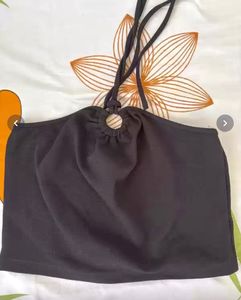 🧨Halter Neck Crop Top - Only 120/-
