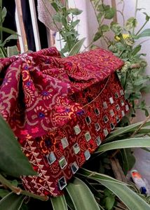 Navratri Look Handmade Handbag