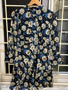 The Black Floral Dress