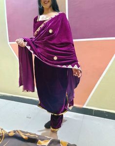Totally New Velvet Kurti Pant
