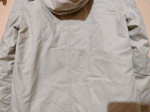 Korean Style Off-white Overcoat