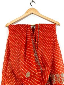 Orange Leheriya Dupatta