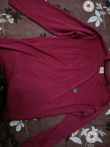CAT Long Sleeve Shirt - Burgundy