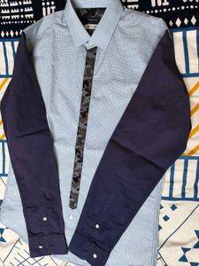 Mind Bridge Men Multicolored Checks Casual Shirt