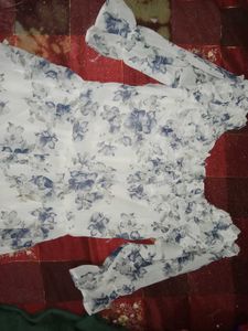 Floral Print Ruffled Dress