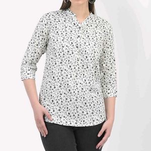 NEW Floral Print Shirt Top 🤍