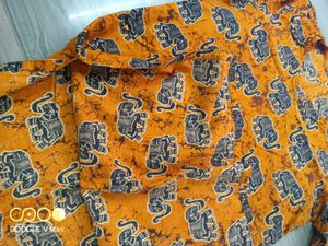 Elephant Print Top