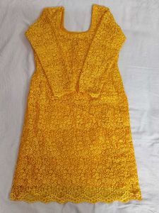 Yellow Salwar Kameez Suit