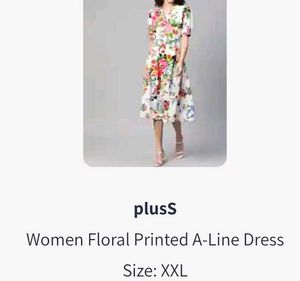 Floral Print Fit &amp; Flare Dress