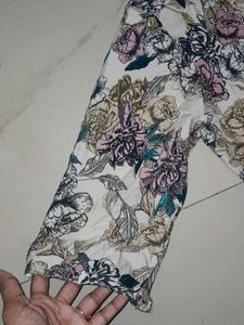 Crepe Xl Top Floral Printed