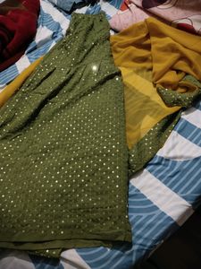 Haldi Kurta Sharara Set