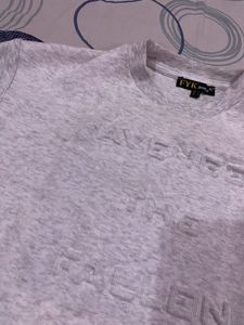 Light Gray Crop Top
