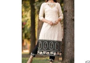 Cream Kurta