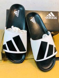 Adidas Slides - Black &amp; White