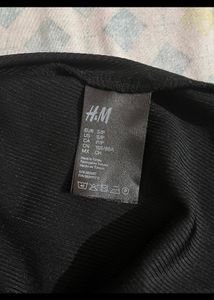 H&amp;M Black Tops Body Suit