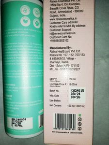 Skinvest Face Wash And Renee Snail Mucin Serum