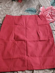 Red Mini Skirt