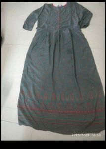 Elegant Grey  maternity Kurta