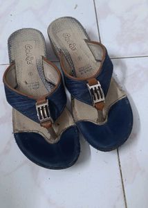 Cute Blue Flip Flops