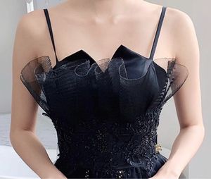 Princess Spaghetti Straps Sleeveless Appliques Flo