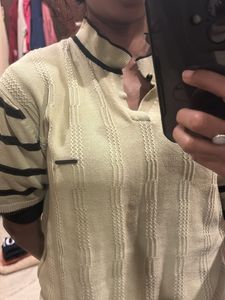 Striped V-Neck Top