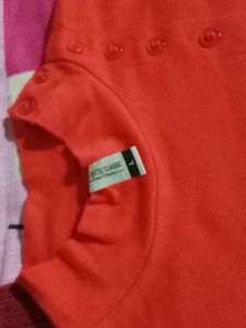 Orange Crop Top