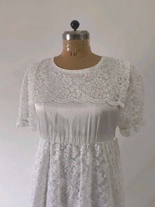 White Lace Dress