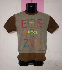 Brown T-shirts
