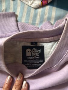 THE SOULED STORE Lavender Pullover Sweater