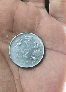 Indian 2 Rs Error Rupee Coins -