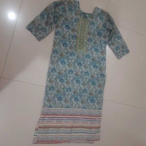 Floral Print Kurti
