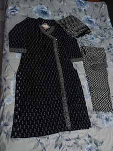 New Cotton Stylish Suit Set With Rupatta