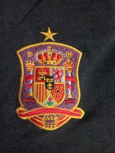 embroidered crest of the Spain national football t