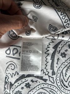 H&amp;M White/Black Button Down