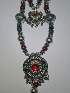 oxidized necklace