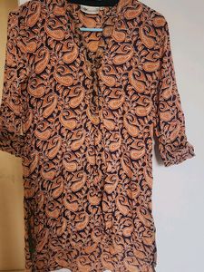 Westside Short Kurti bagru Print