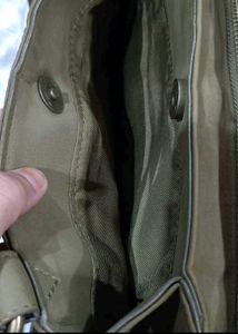 Olive Green Tote Bag