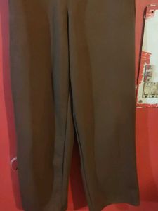 Brown Wide Leg Trousers