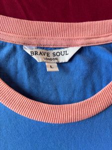 Blue Graphic T-shirt