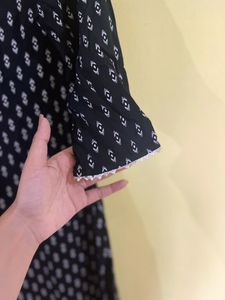 Black Kurta, Size XS