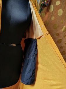 Mustard Colour Abaya