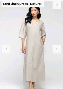 Brand new beige dress with tag