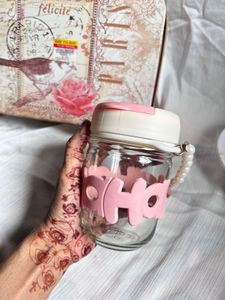 Glass Jar Sipper