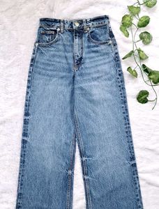 Zara New Wide Leg Jeans
