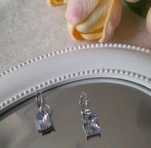 crushed ice ad earrings / earhoops (anti tarnish)