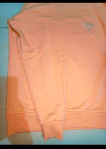 Peach Knit Pullover