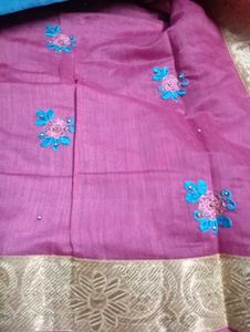 Cotton Off And Saree