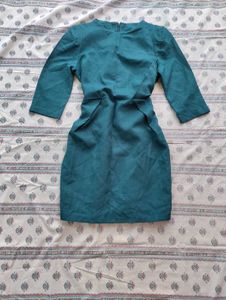Elegant Teal Dress