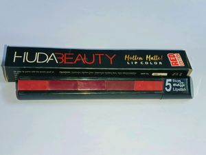 Huda Beauty Molten Matte Lip Colour 5 In 1 Lipstic