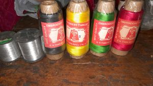 12 big New embroidary sewing thread 2000coin